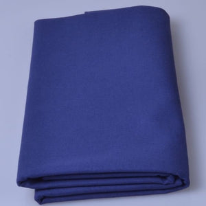 royal blue  linen cotton fabric