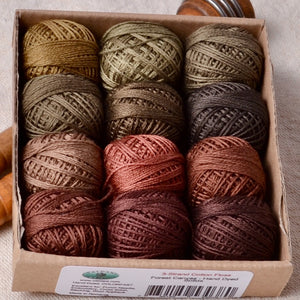 Forest Canvas Valdani 3 strand embroidery thread collection