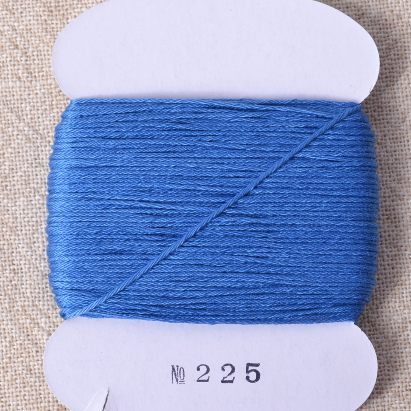 Blue sashiko thread