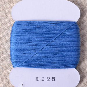 Blue sashiko thread