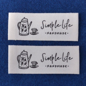 4 Sew-in Labels  Simple Life HandmadeSew-in Label  Simple Life Handmade