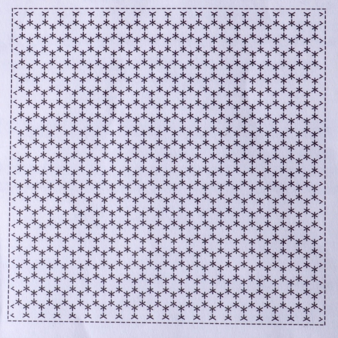 sashiko hitomesashi preprinted fabric