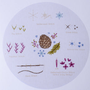 embroidery stitch sampler