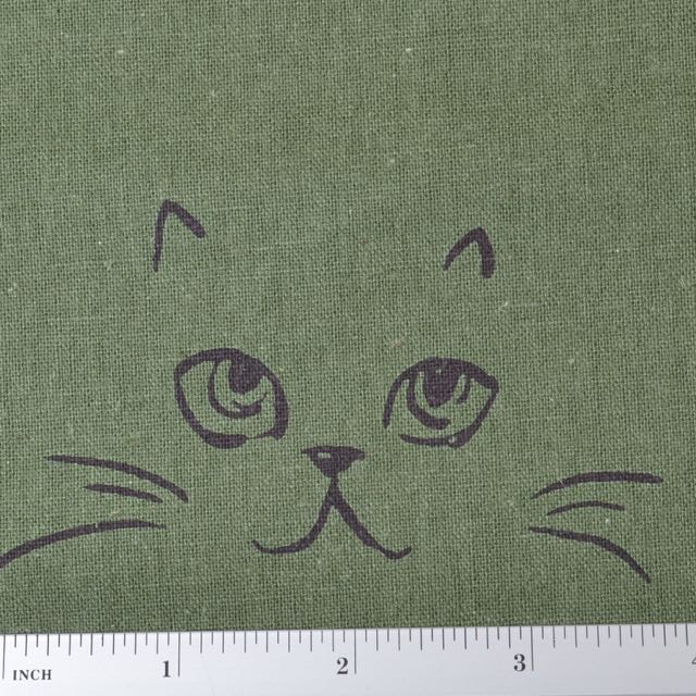 Cotton sewing fabric Cats