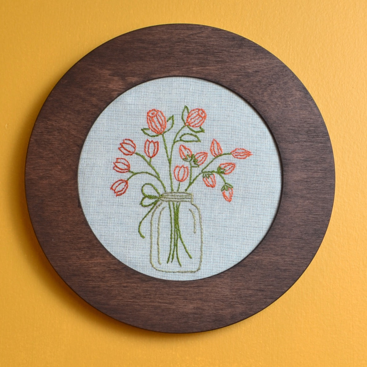 Hoopla embroidery frame
