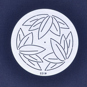 Sashiko & Mending Stencil, Bamboo