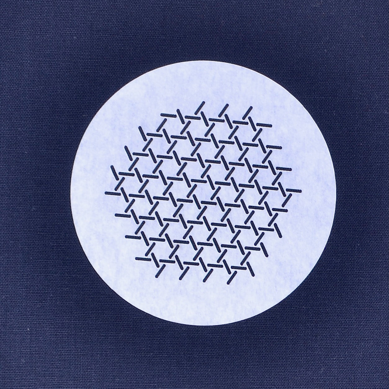 Sashiko & Mending Stencil, Woven Bamboo