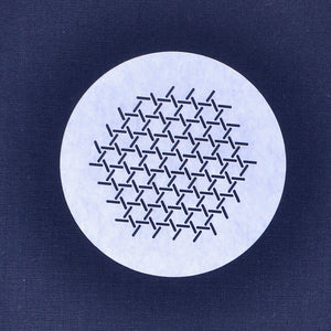 Sashiko & Mending Stencil, Woven Bamboo