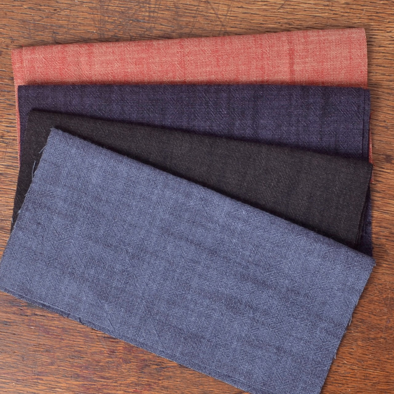 Coarse Weave Slub Cotton Squares