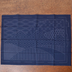 Placemat Sashiko Sampler-Mountain Range