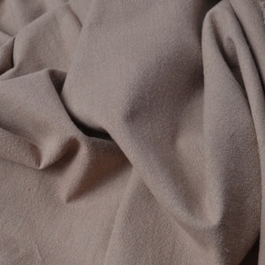 Japanese Yarn-Dyed Slub Cotton, Komugi Warm Wheat Beige