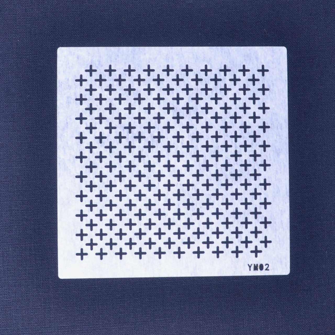 Sashiko Stencils, Hemp Leaf Variation