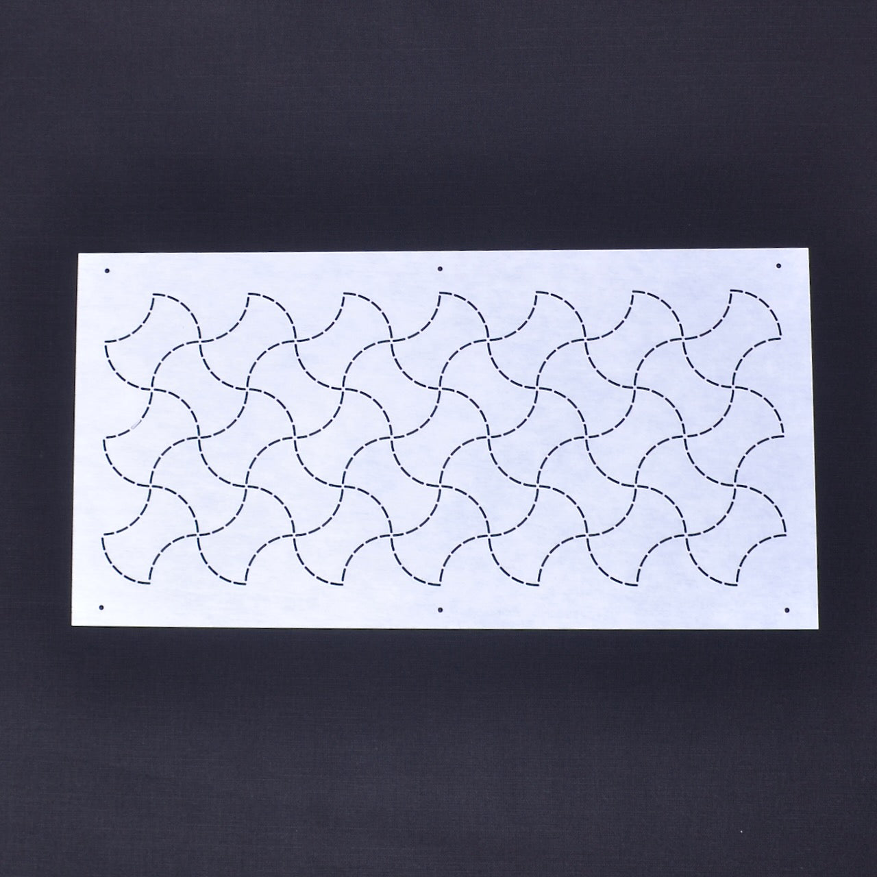 Sashiko Border Stencils, Fundo