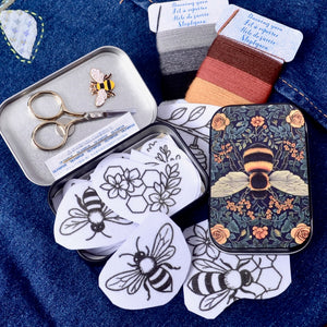 Complete Bumblebee Embroidery Kit