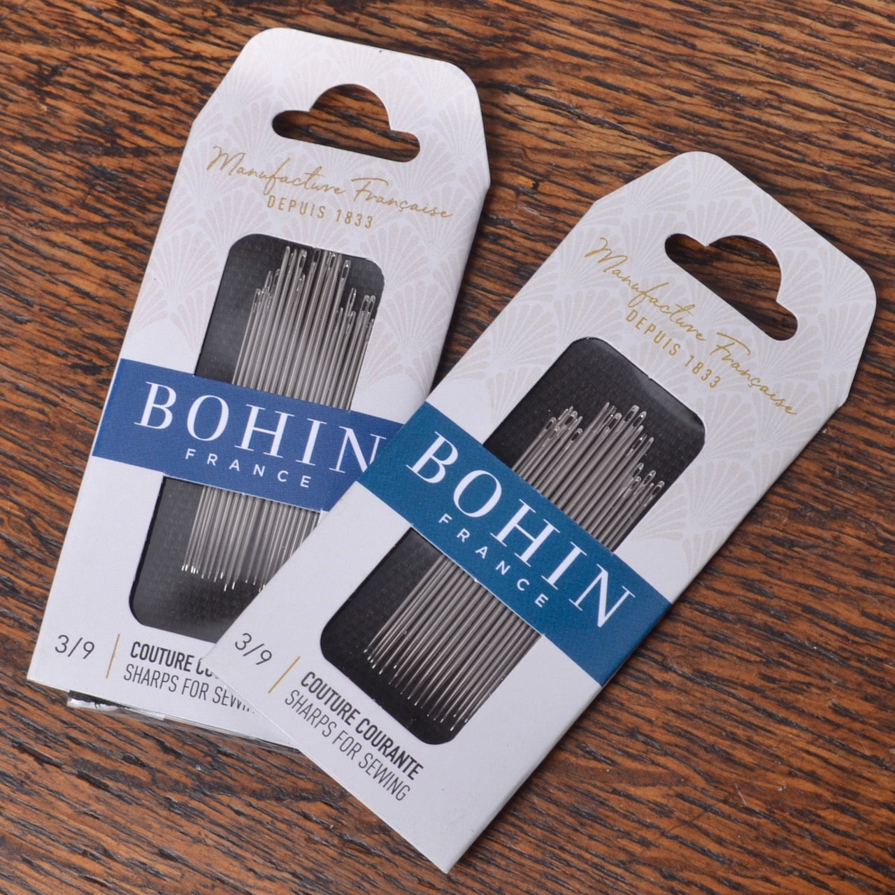 Bohin Sashiko Needles-Sharps for Hand Sewing sizes 3/9