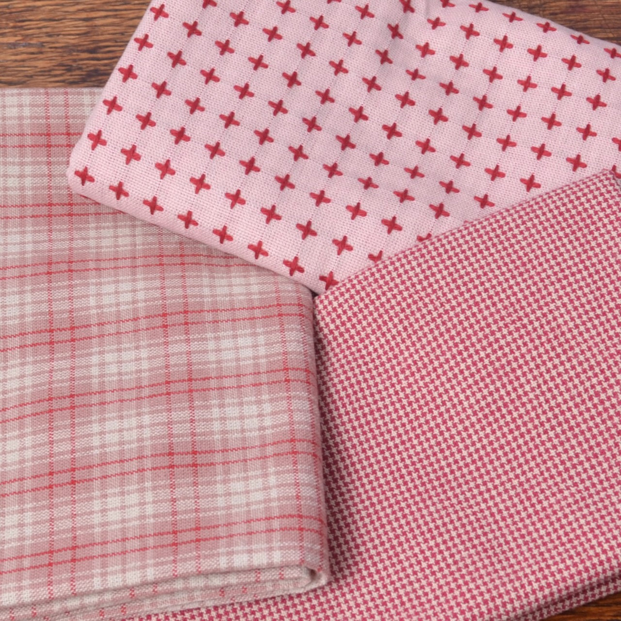 Japanese Yarn-Dyed Fabric Bundle, Hooshum Berry