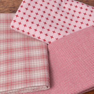 Japanese Yarn-Dyed Fabric Bundle, Hooshum Berry