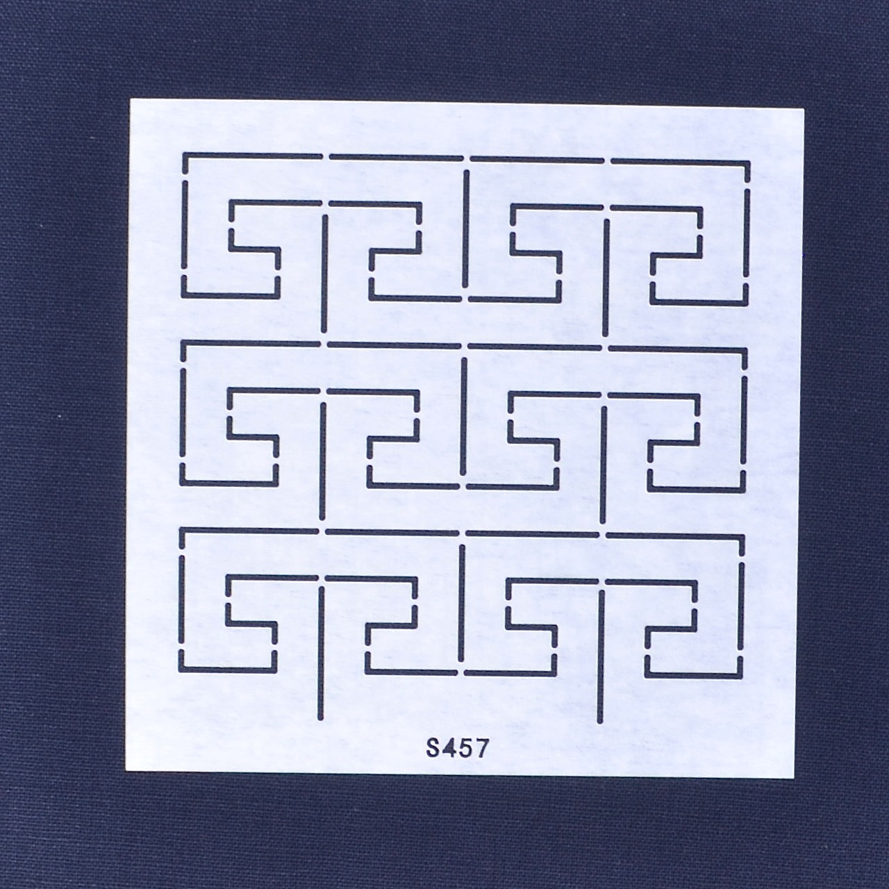 Sashiko Stencil, Sayagata