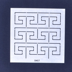 Sashiko Stencil, Sayagata