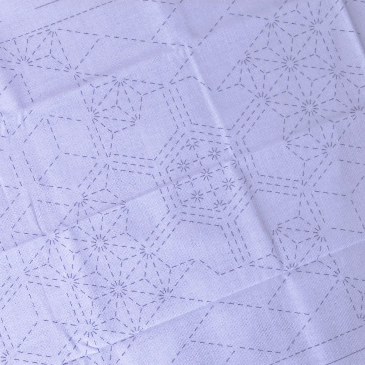 White, Placemat Sashiko Sampler-Hishi Arare