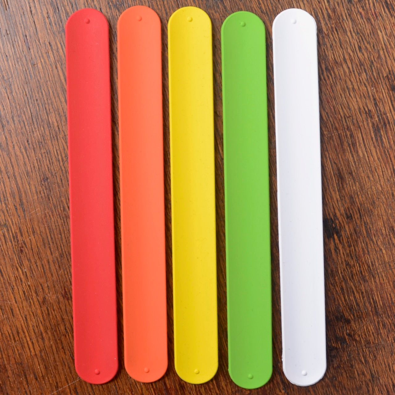 Slap Bands for Fabric Organisation, bright colours