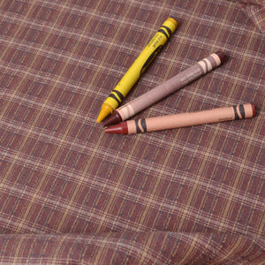Dyed yarn 100% cotton fabric is suitable for sewing, quilting, applique, clothing, and home decor projects.