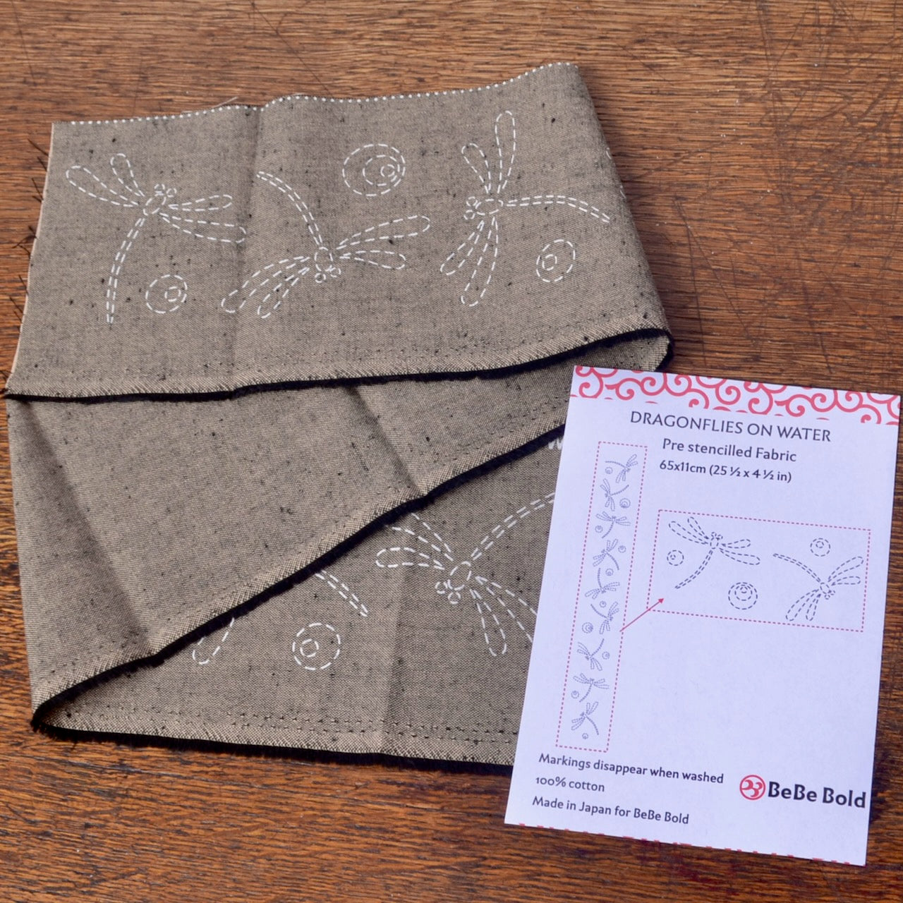 Pre printed fabric by Bebe Bold