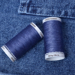 Jeans Cotton Thread washed denim Gutermann  #5397