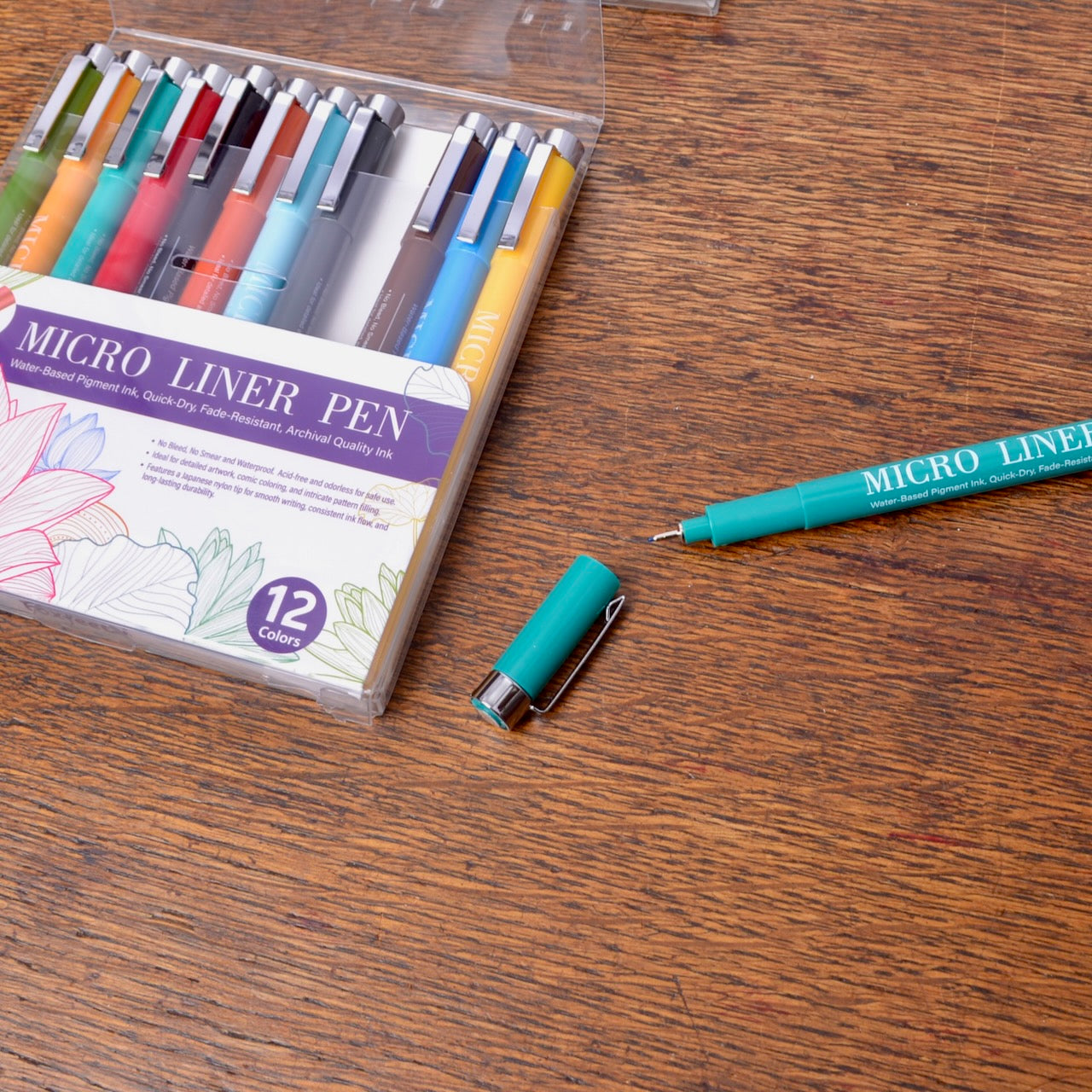 12 Micro Liner Pens