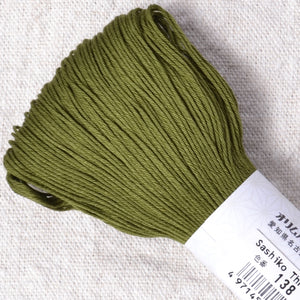 holly green sashiko thread