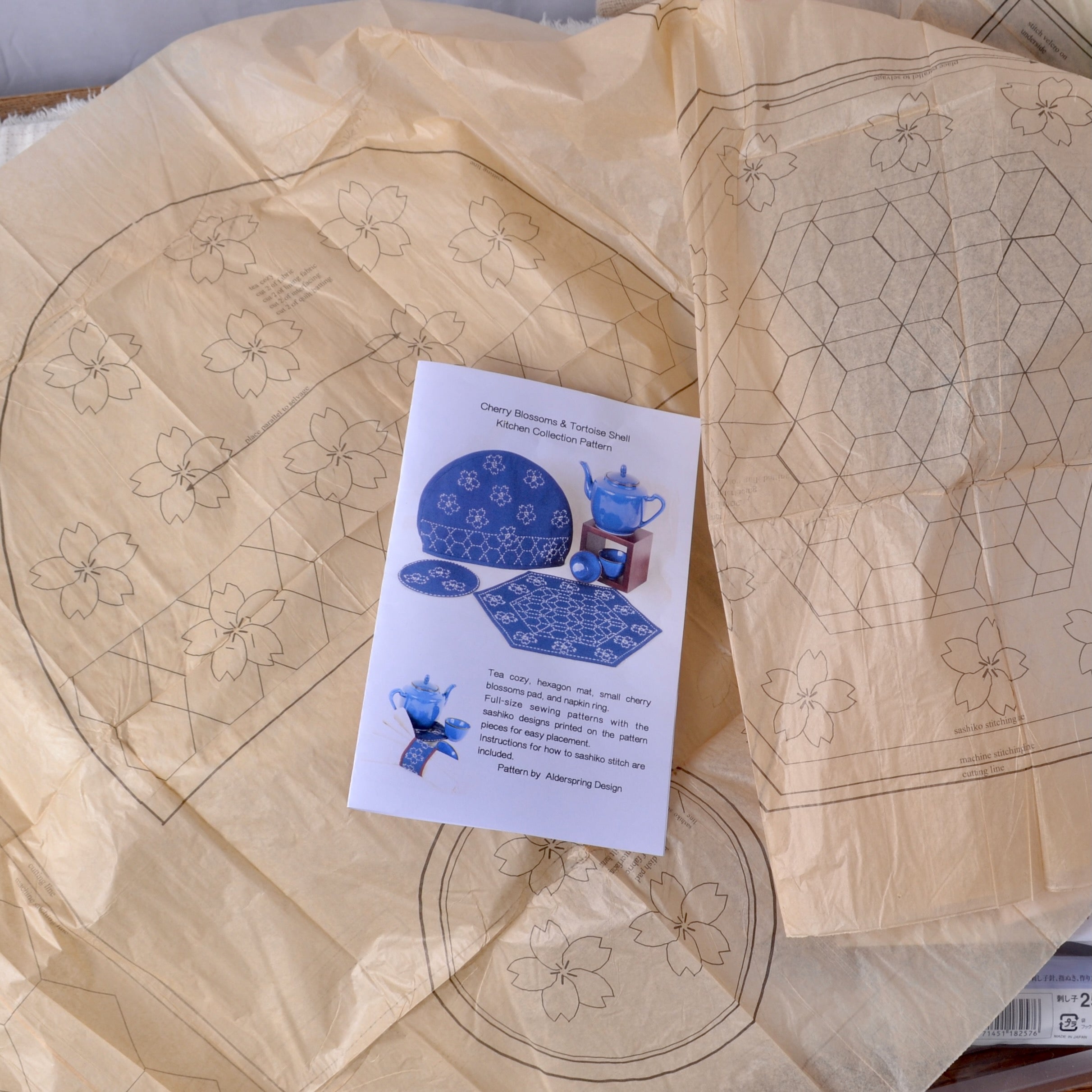 Cherry Blossom Kitchen Collection Pattern