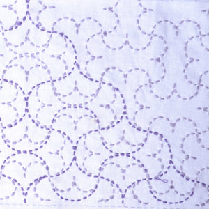 Traditional Sashiko Design "Han-mura-Tsunagi"