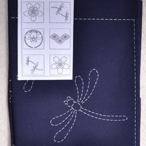 6 Sashiko Blocks- Kit B