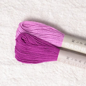 Sashiko Thread Collection, Shades of magenta