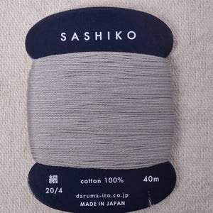 Daruma Sashiko Thread, Gray #217