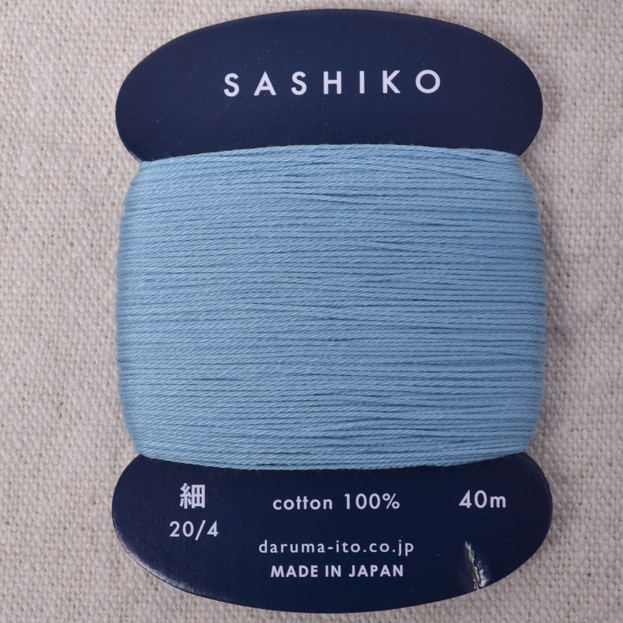 Daruma Sashiko Thread, Water Blue #226