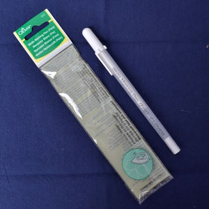 Water Soluble or Iron Off Marking Pen White