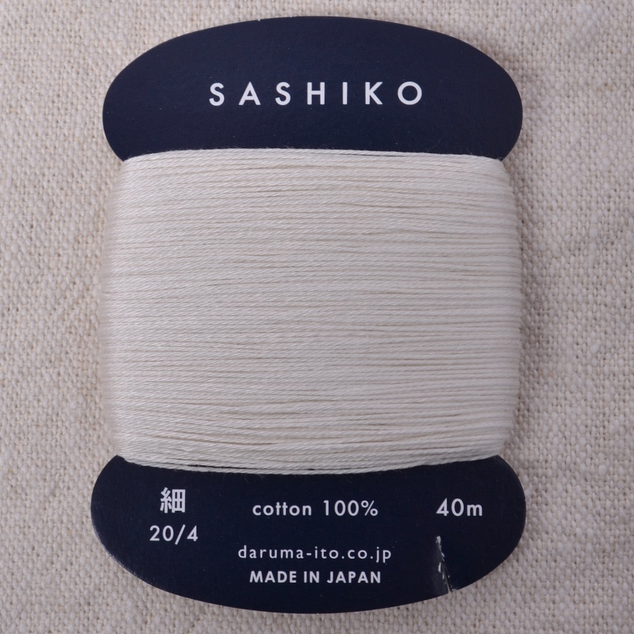 Daruma Sashiko Thread, Off White #202