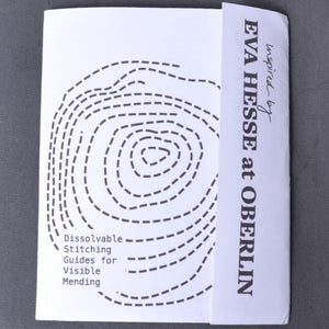 Dissolvable Stitching Guides for Visible Mending