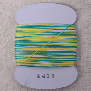 Daruma Variegated Sashiko Thread, Shaved Ice