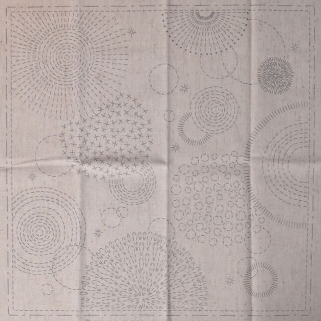 Sashiko Cloth - Hanabi