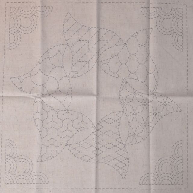 Sashiko Cloth - Kaza-Guruma 5