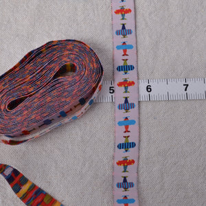 Airplanes Sewing Ribbon