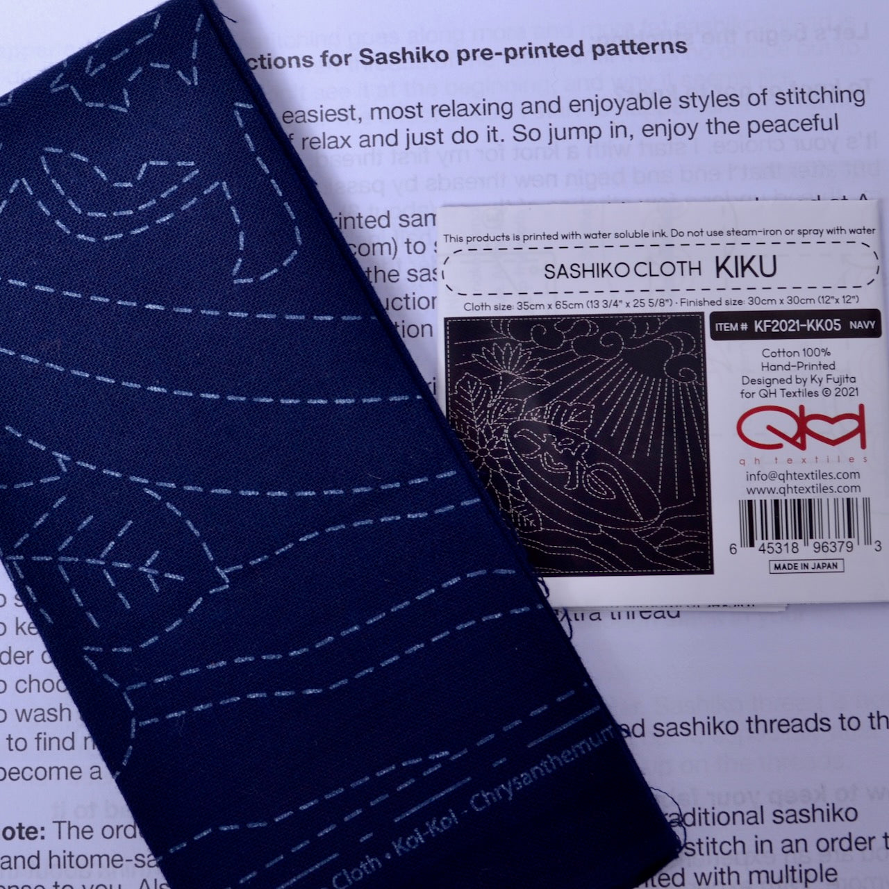 Sashiko Cloth "Kiku"