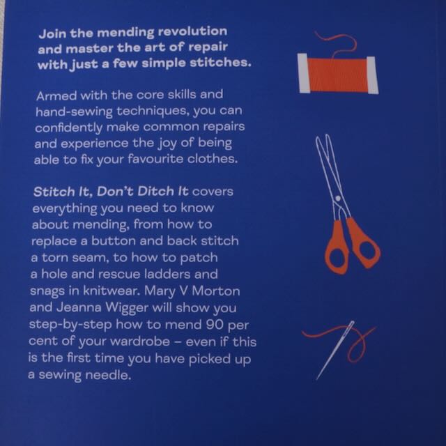 Stitch it, Don't Ditch it 