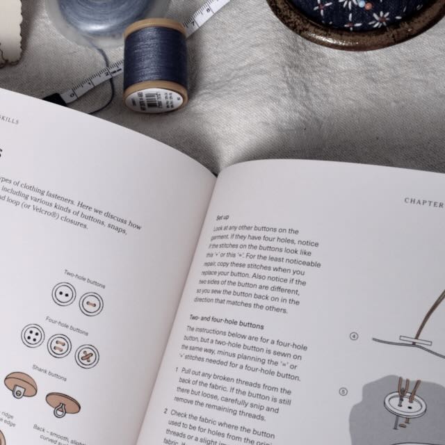 "Stitch it, don't ditch it"  Book