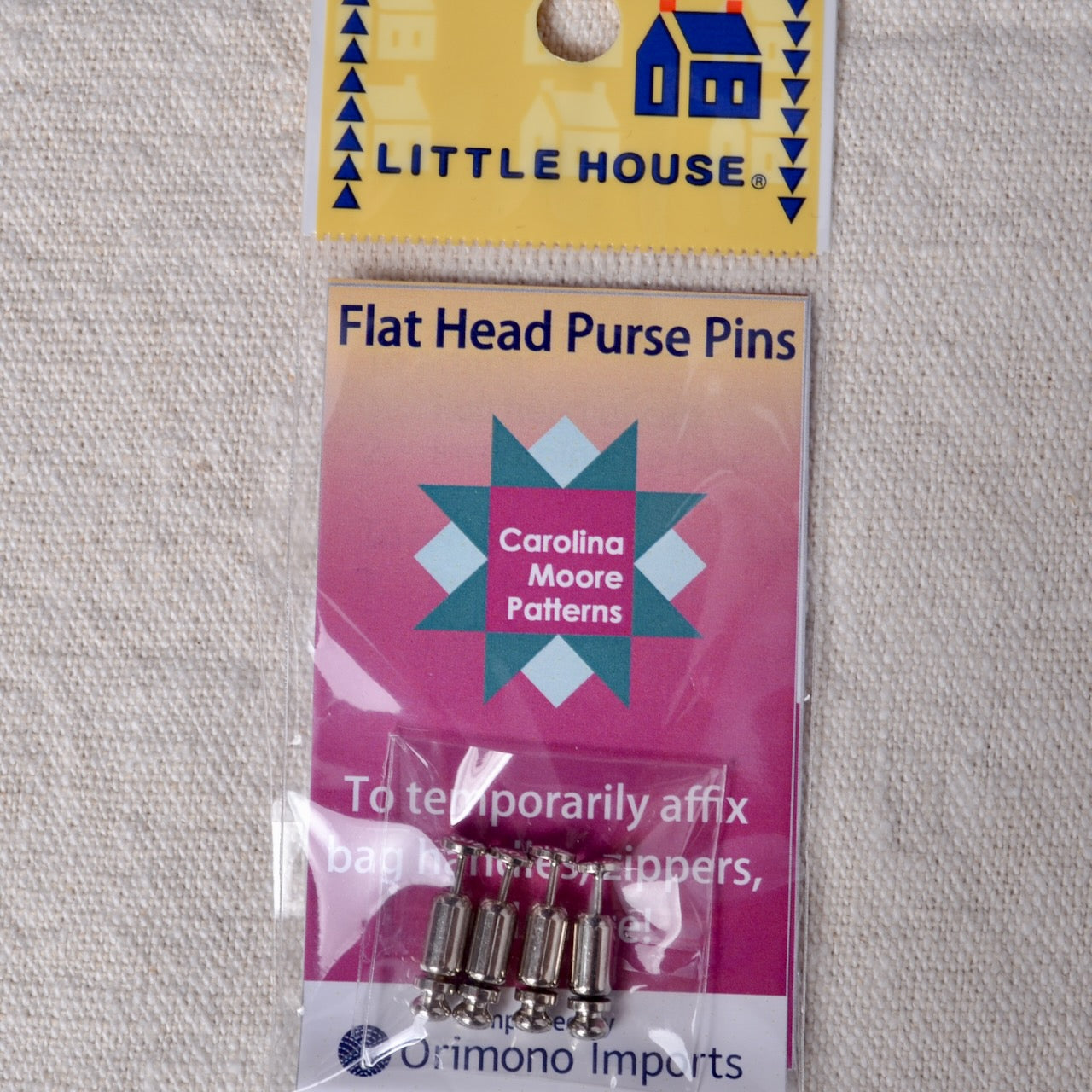 Flat Head Purse Pins