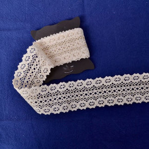 wide cotton lace for sewing