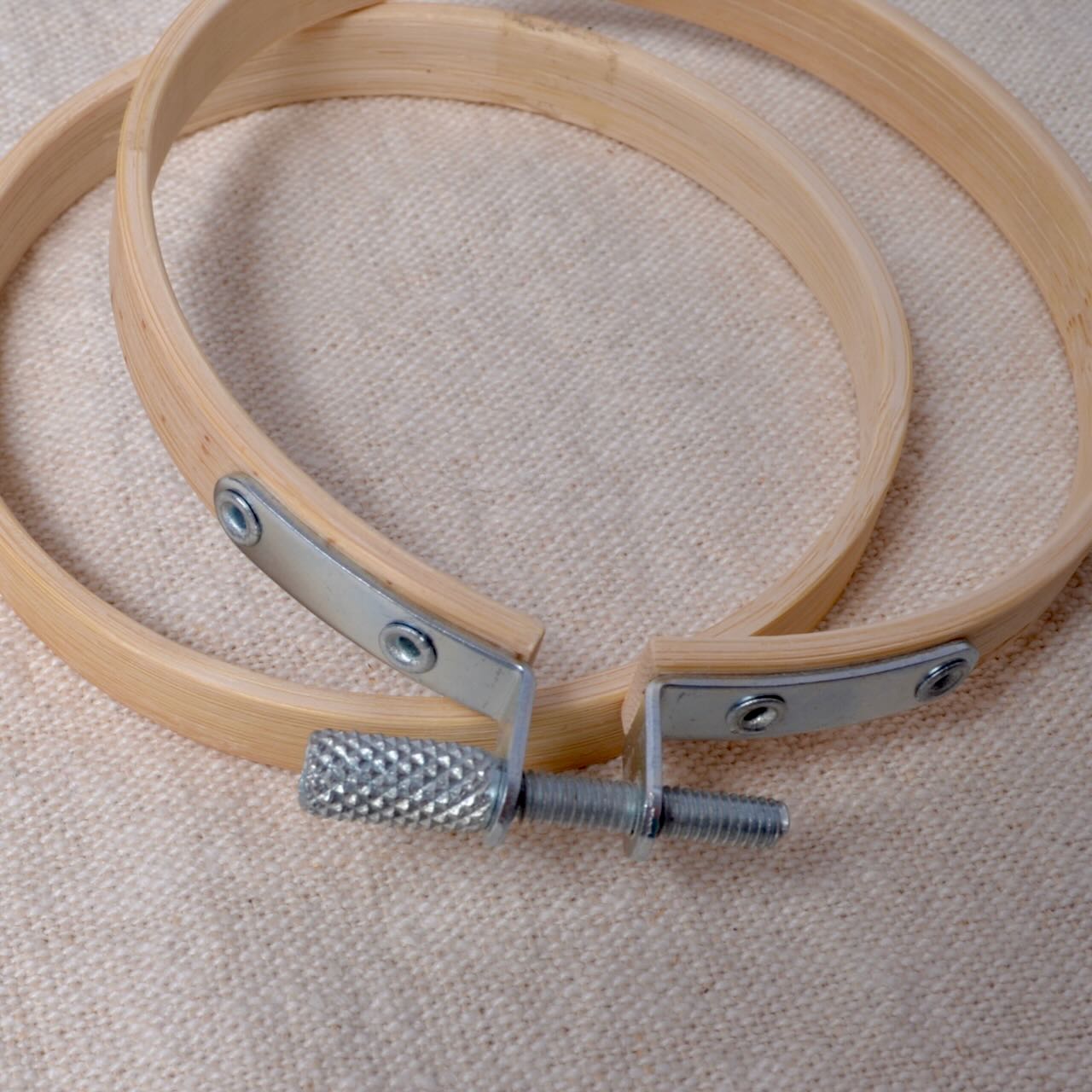 4" bamboo embroidery hoop