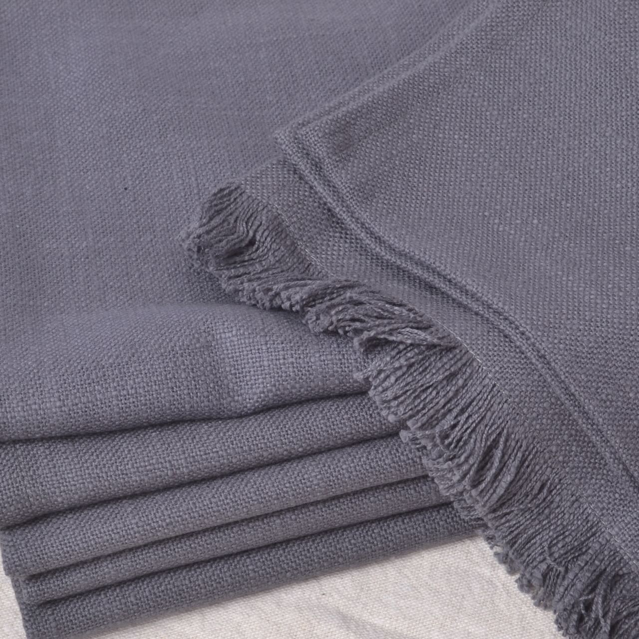 Charcoal grey kitchen towel blanks for stitching